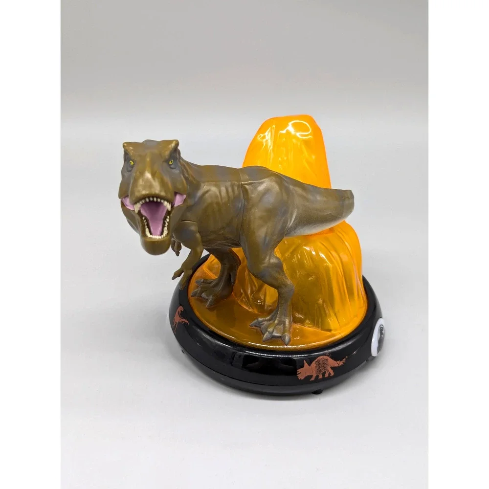Jurassic World Park Dinosaur T Rex Night Light Volcano 2019 Works Great